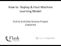 How to Deploy and Host a Basic Machine Learning model