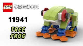 LEGO 11941 TREE FROG | LEGO Creator Magazine Gift Virtual Build