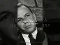 Sinatra on his infamous temper