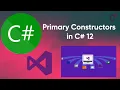 Primary Constructors in C 12 C 12 new feature