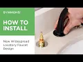How to Install a Widespread Bathroom Faucet Symmons Industries