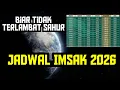 Lagu Jadwal Imsakiyah Ramadan 2026 Seluruh Indonesia 🌙 | Lengkap \u0026 Resmi