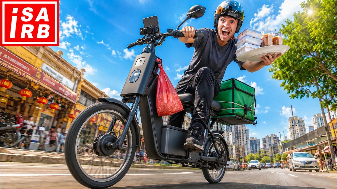 BUAT GRABB PAKAI BASIKAL ELEKTRIK : 200KM !!