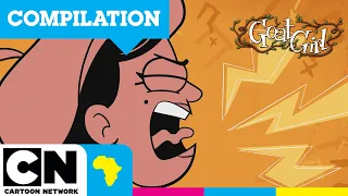 Goat Girl is 100% UNHINGED! 🐐🔥 (Funniest Moments)| Goat Girl | Cartoon Network Africa