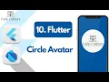 Flutter Circle Avatar Flutter Widgets Tutorial