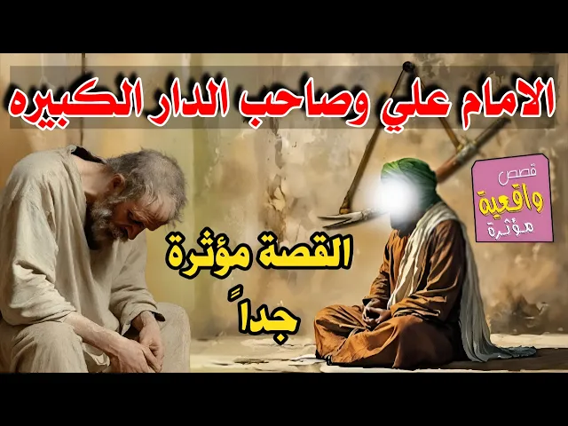 ⁣قصة عجيبة عن الامام علي وصاحبه الذي يملك الدار الكبيره - اسمع ماذا قال له - القصة جداً مؤثرة