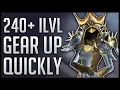 How To Gear Up In Midnight - 240 Item Level FAST EASY