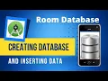 Creation And Insertion of Data In Room Database Password Manager Part-1 Code The World