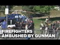 Download Lagu PRESS CONFERENCE | Firefighters ambushed by gunman while responding to brush fire in Idaho, 2 killed