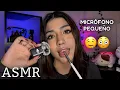 ASMR ESPAÑOL / DUERME EN 2 MINUTOS con EL MICRÓFONO más PEQUEÑO (ATENCIÓN PERSONAL)