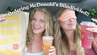 McDonald's Blindfolded Ordering Challenge