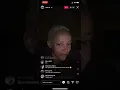 Doja cat leaking two verses of one of her upcoming album songs on ig live