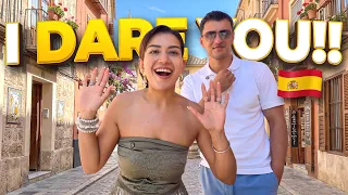 We Gave CRAZY Dares to Each Other in Spain 🇪🇸😭