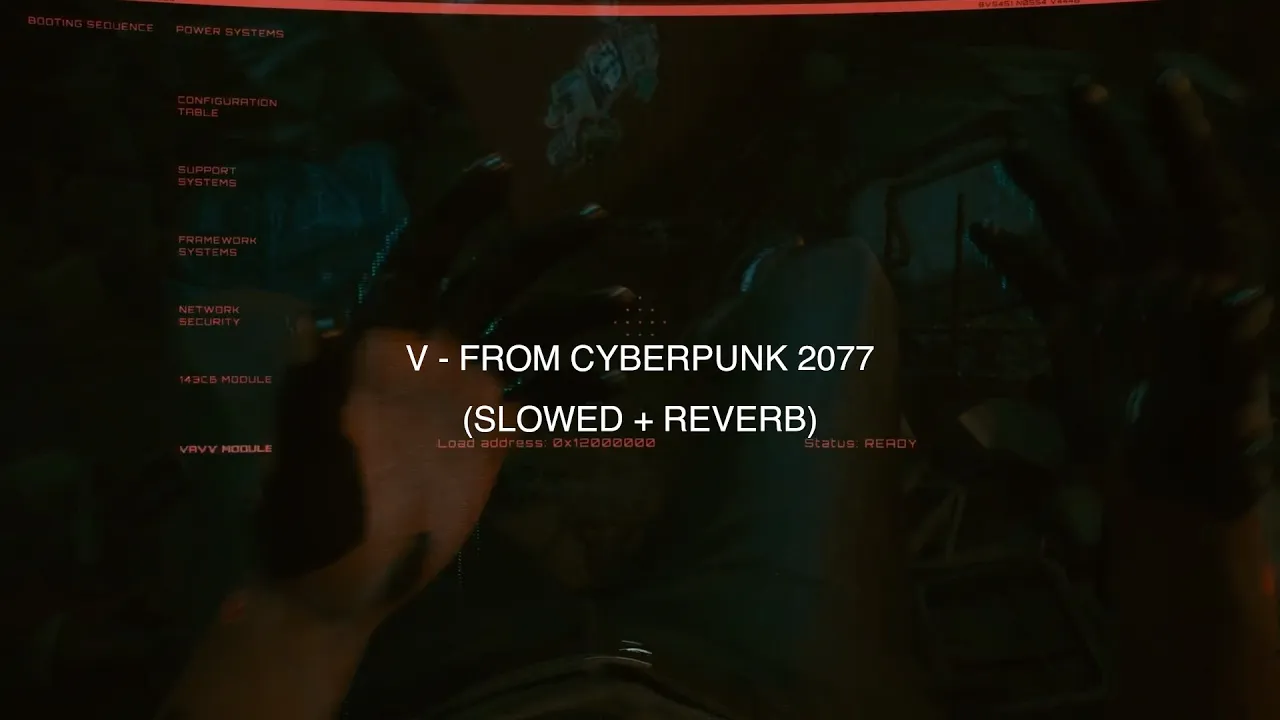 Marcin Przybyłowicz - V Cyberpunk 2077 Theme (Slowed + Reverb)