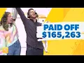 George And Whitney Kamel Do Their Debt-Free Scream