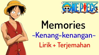one piece ending 1 maki otsuki memories lirik terjemahan 