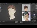 Ghost - Hair modeling layering and quick shader