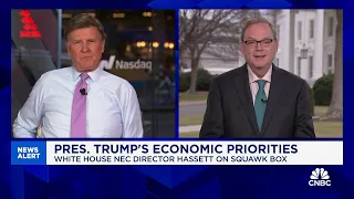 NEC Director Kevin Hassett: President Trump has a 'super pro-growth' agenda