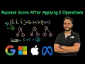 Maximal Score After Applying K Operations Leetcode 2530