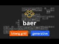 Baer Bitwig Grid Generative Patch Experimental Music Bitwig Poly Grid
