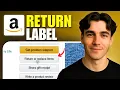 How To Get A Return Shipping Label On Amazon Tutorial 2026