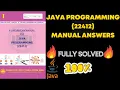22412 Java Programming Manual Answers solved manual MSBTE
