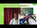 WHY RELIABILITY PROGRAMS FAIL