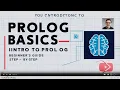 Introduction of prolog Prolog Programming in logic Prolog basics exam ImportantprologClass