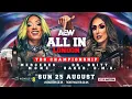 Download Lagu AEW All In London 2024 Mercedes Moné vs Britt Baker For The TBS Championship
