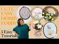 Spring Crafts You NEED to Try Hobby Lobby DIY Edition Ready to Bring Some Spring Into Your Home
