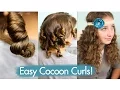 How to Create Cocoon Curls Easy No-Heat Curls by Cute Girls Hairstyles