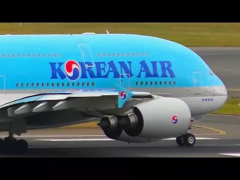 Download MP3 SPECTACULAR Airbus A380 Landing \u0026 Takeoff | Korean Air | Sydney Airport Plane Spotting
