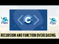 Recursion and Function Overloading