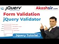 Form Validation using Jquery Tutorial in Hindi