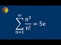 Evaluating a Sum Using Bell Numbers and the Dobinski Formula