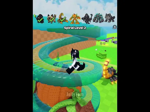 Needoh Spiral Levels VS HUGE Halloween BOSSES!! ๐