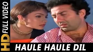 Download Haule Haule Dil Dole | Udit Narayan, Alka Yagnik | Angrakshak 1995 Songs | Sunny Deol, Pooja Bhatt MP3