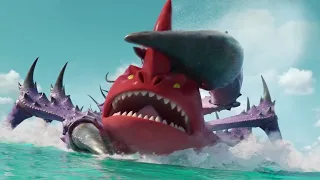 The Sea Beast The Red Bluster Vs Giant Sea Crab 