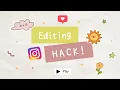 HOW TO ADD INSTAGRAM to your s editing hack