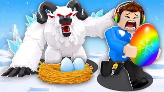 SIKERÜL ELLOPNOM a YETI TOJÁSÁT? | Steal An Egg Roblox