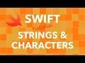Swift Programming Strings Characters