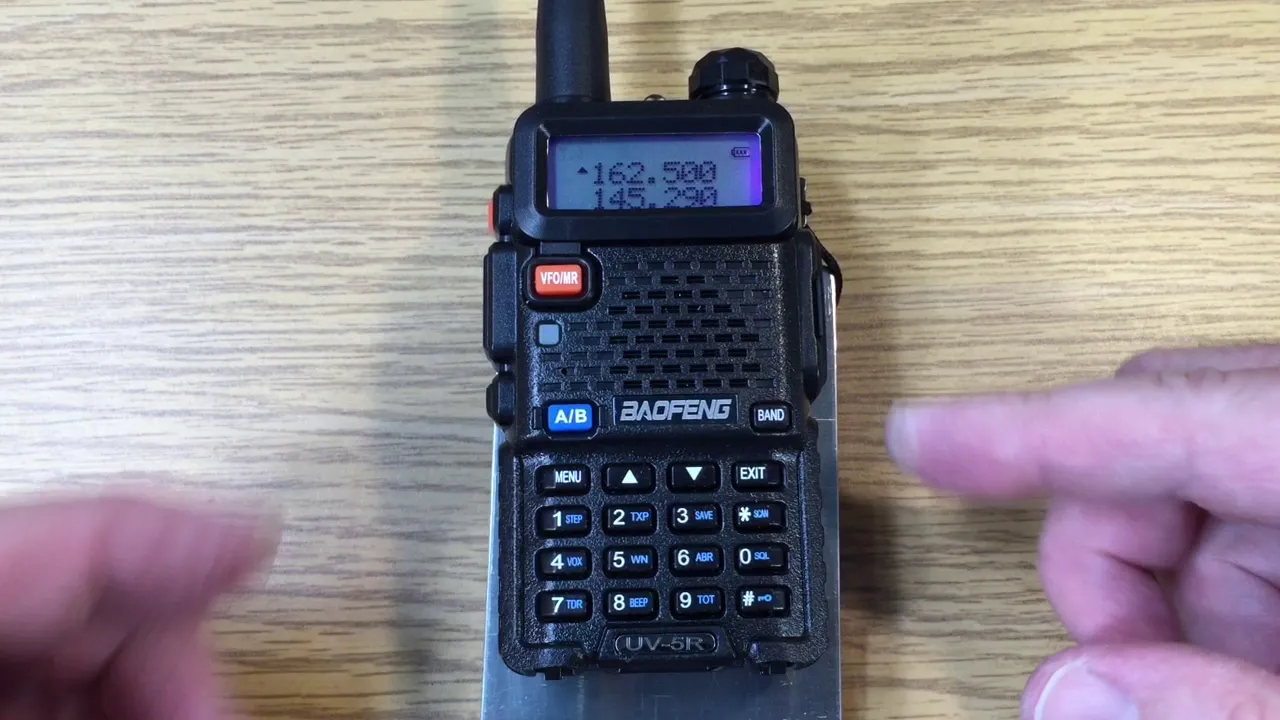 BaoFeng UV-5R Setting Squelch