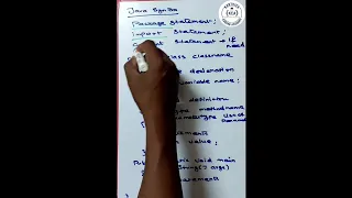STRUCTURE OF JAVA PROGRAM JAVA JAVA TUTORIAL SERIES TAMIL KARTHICK CODING ACADEMY KCA JAVA