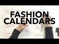 Fashion Calendars and Timelines