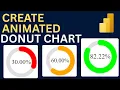 Animated Donut Chart in Power BI - Make Your Reports Come Alive
