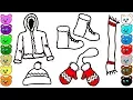 Winter Clothes Coloring Pages for Baby
