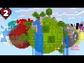 I Built a Planet in Minecraft Hardcore