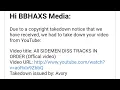 I GOT A COPYRIGHT STRIKE
