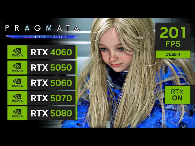 Pragmata Demo | RTX 4060, 5050, 5060, 5070, 5080 (Sketchbook)
