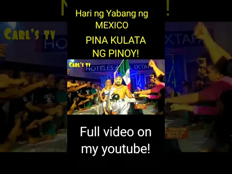 BASTOS NA MEXICANO PINAGTRIPAN ANG PINOY❗AYUN KULATA❗